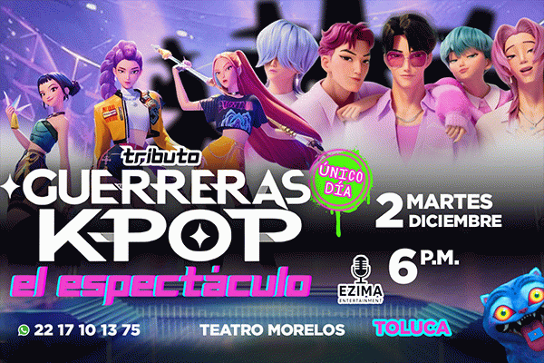 img_Tributo Guerreras K- Pop  el espectáculo, Toluca